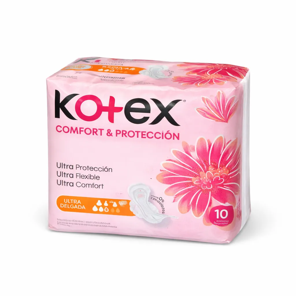 TOALLAS KOTEX COMFORT Y PROTECCION ULTRA X 10 UNDS