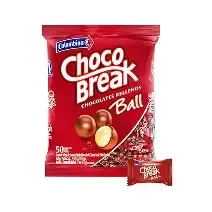 CHOCOBREAK BOMBONES RELLENOS CARAMELO BLANDO 175 GM X 50 UNDS