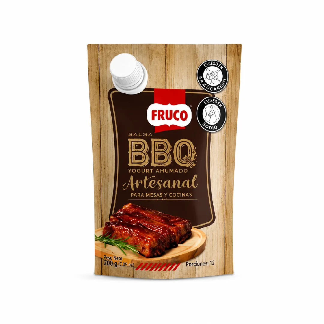 SALSA BBQ FRUCO ARTESANAL DP X 120 GM