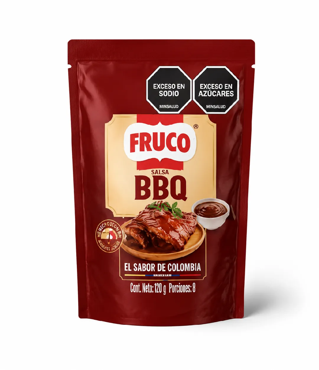 SALSA BBQ FRUCO X 120GM