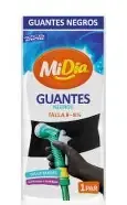 GUANTES NEGRO MI DIA TALLA 7