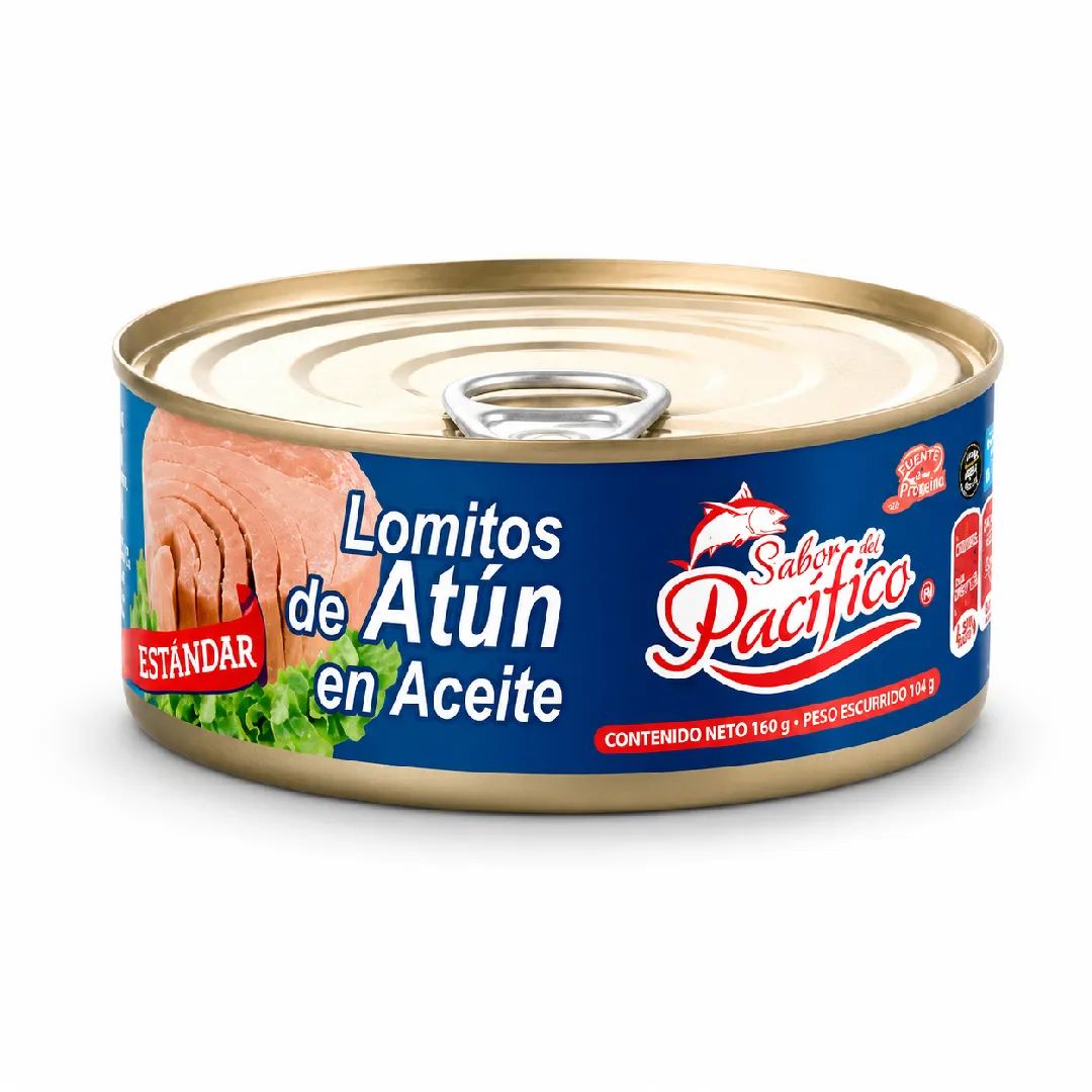 ATUN LOMITO EN ACEITE PACIFICO X 160 G
