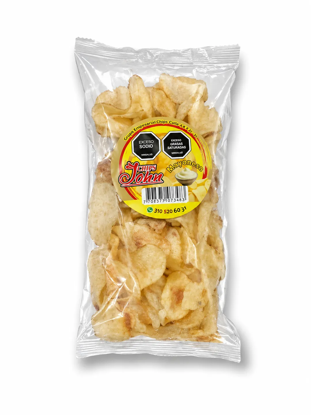 PAPA MAYONESA CHIPS JOHN