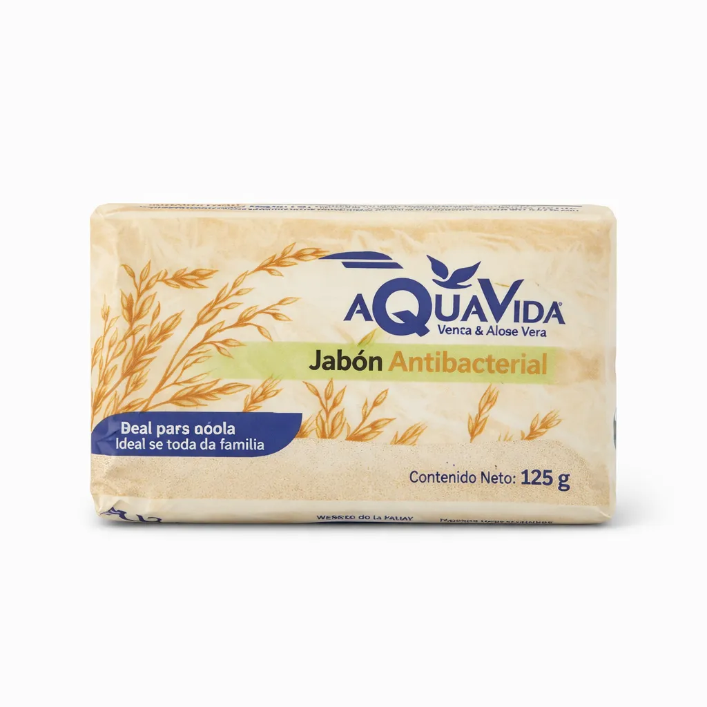 JABON AQUAVIDA AVENA X 125 GM