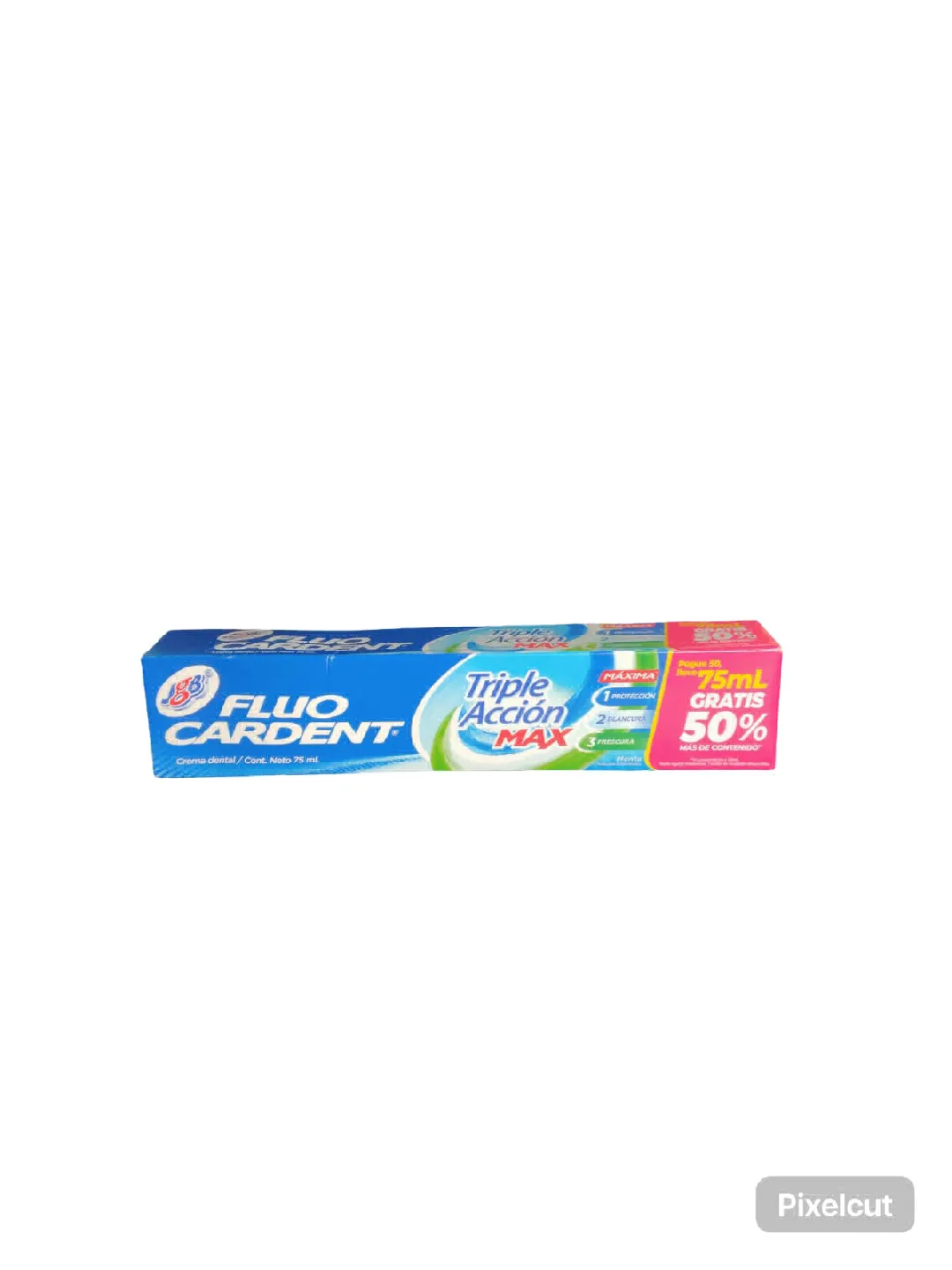 FLUO CARDENT TRIPLE ACCION X PAG50 LLEV75ML