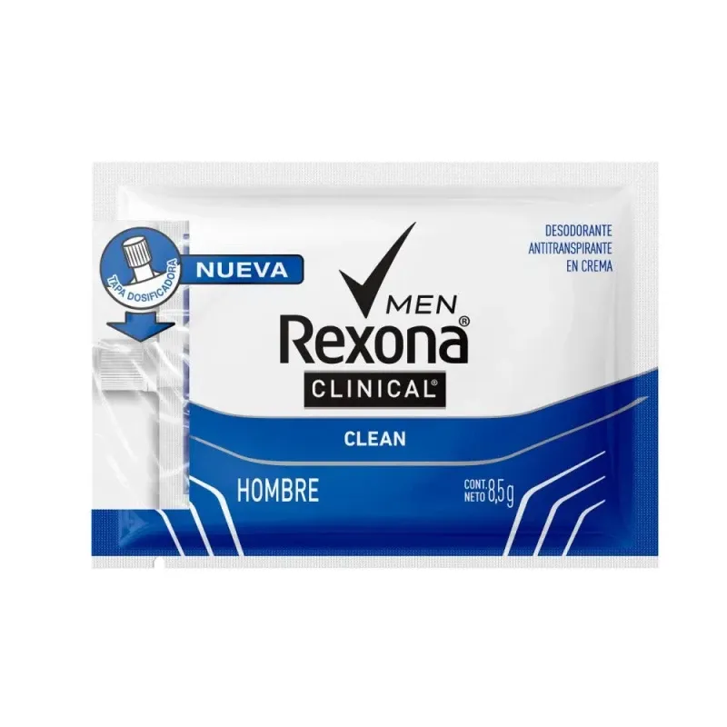 DESODORANTE REXONA CLINICAL CLEAN SARCHE X 8.5 G