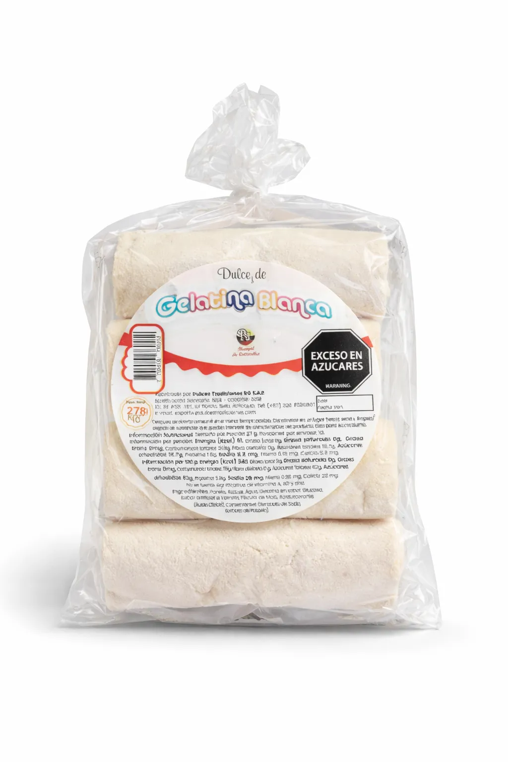 GELATINA BLANCA RG 270 G X 10 UNDS