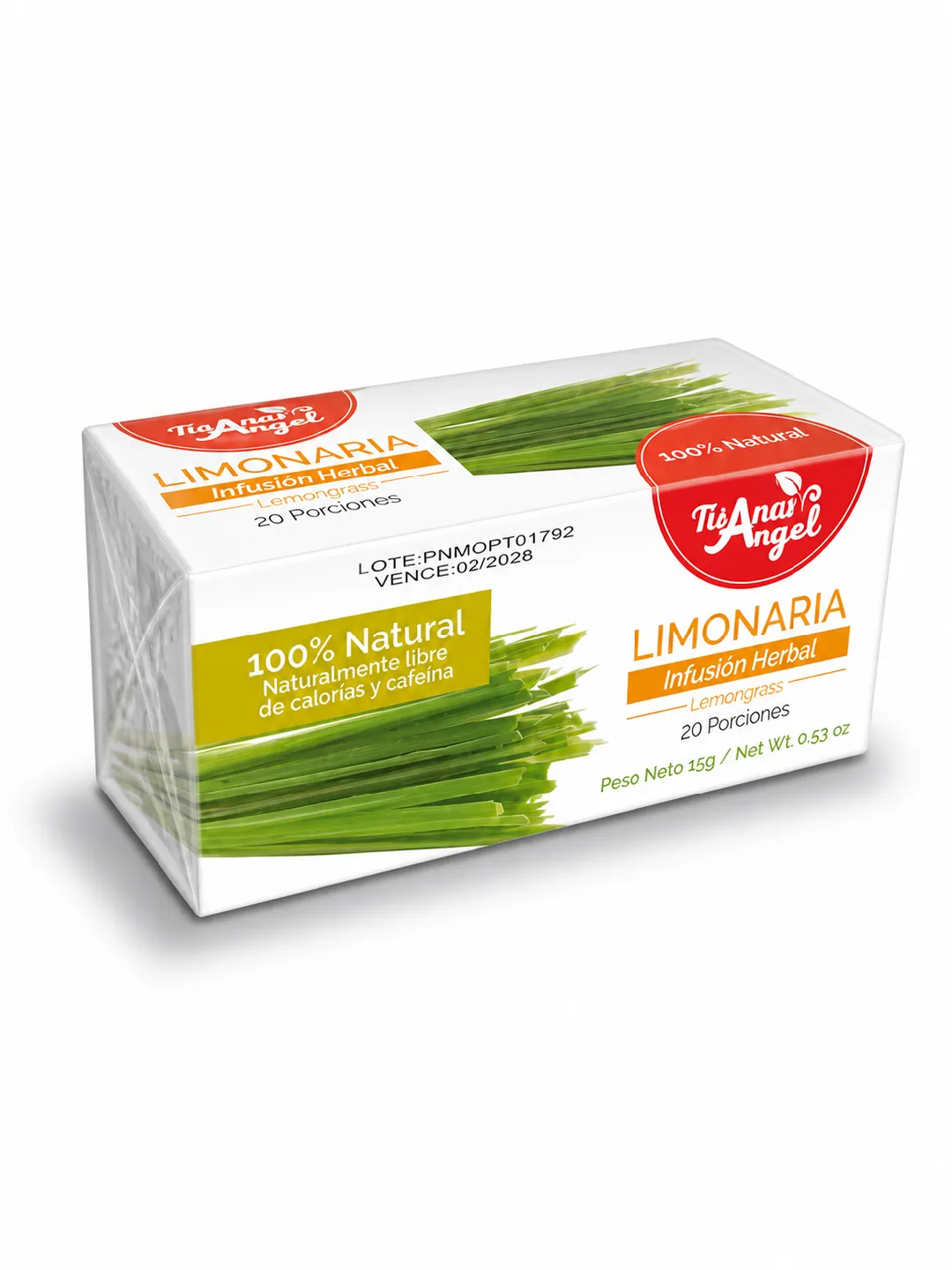 AROMATICA LIMONARIA TISANAS ANGEL X 20 UNDS