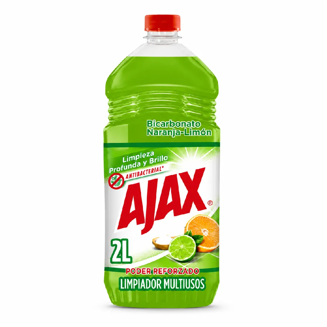 AJAX BICARBONATO NARANJA LIMON X 2000 ML