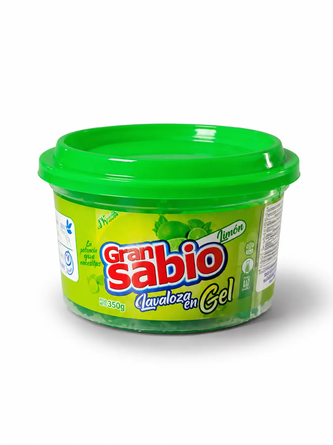 LAVALOZA GEL LIMON GRAN SABIO X 350 G