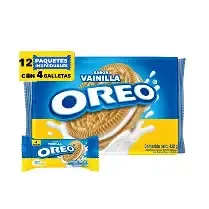 GALLETA OREO VAINILLA 12 UNDS X 432 GM
