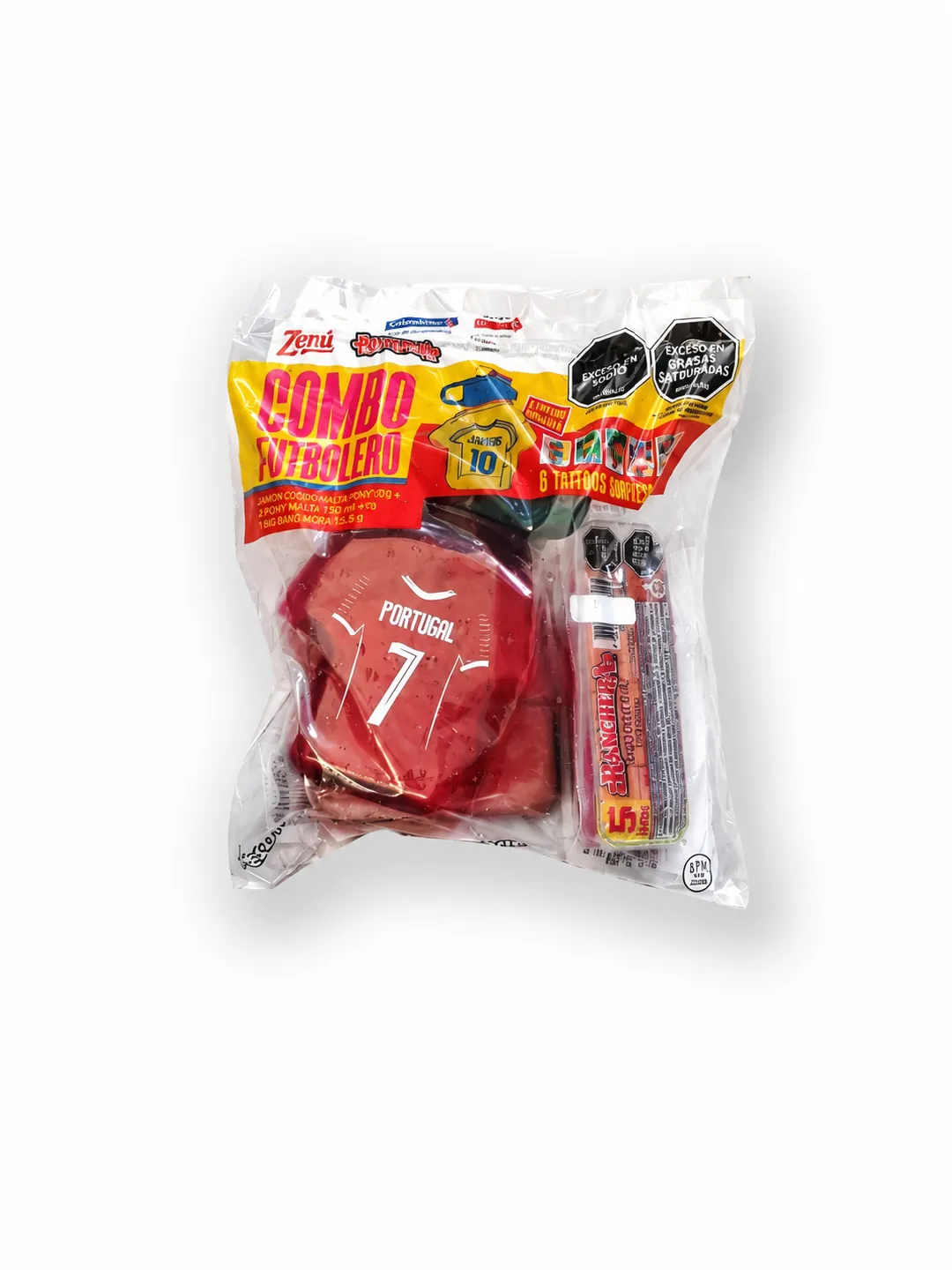 COMBO FUTBOLERO ZENU ( CHORIZO-JAMON-SALCHICHA) X 445 GM