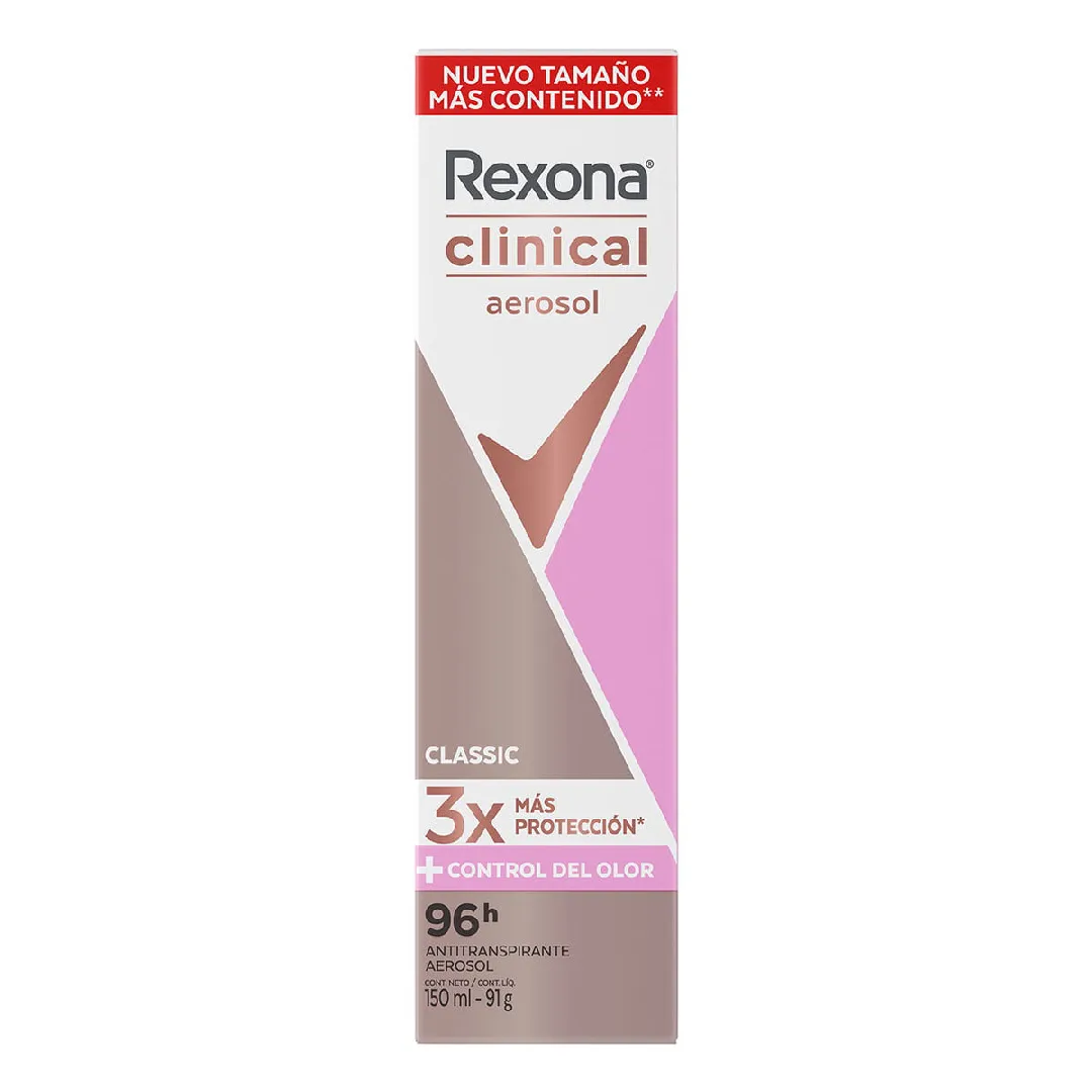 DESODORANTE REXONA AEROSOL CLINICAL CLASS EXPERT X 91 G