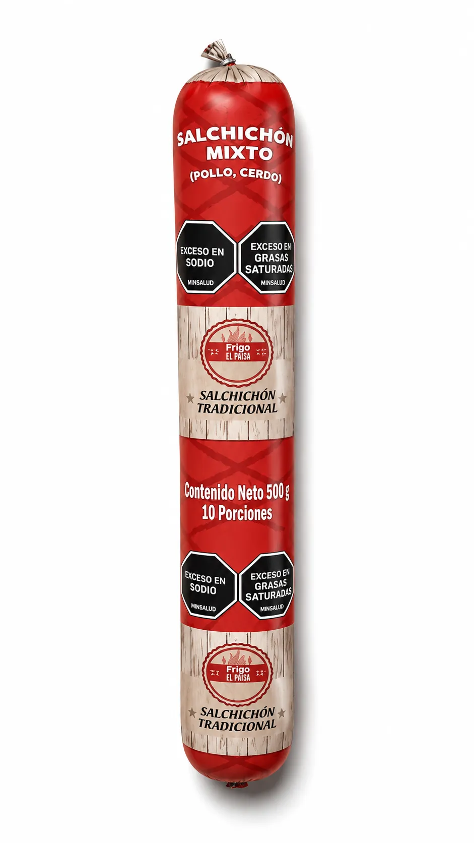 SALCHICHON MIXTO FRIGO PAISA X 500 G