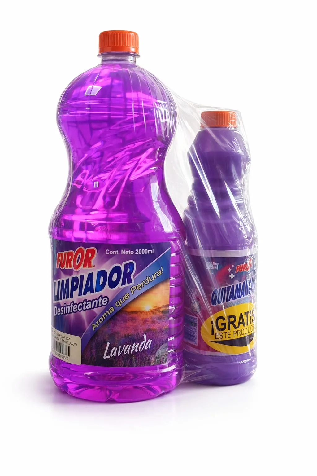 LIMPIADOR FUROR LAVANADA X 2000 MIL +QUITAMANCHA FUROR X 500 ML
