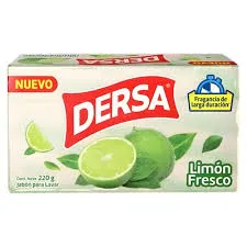 JABON EN BARRA DERSA LIMON FRESCO X 220 G