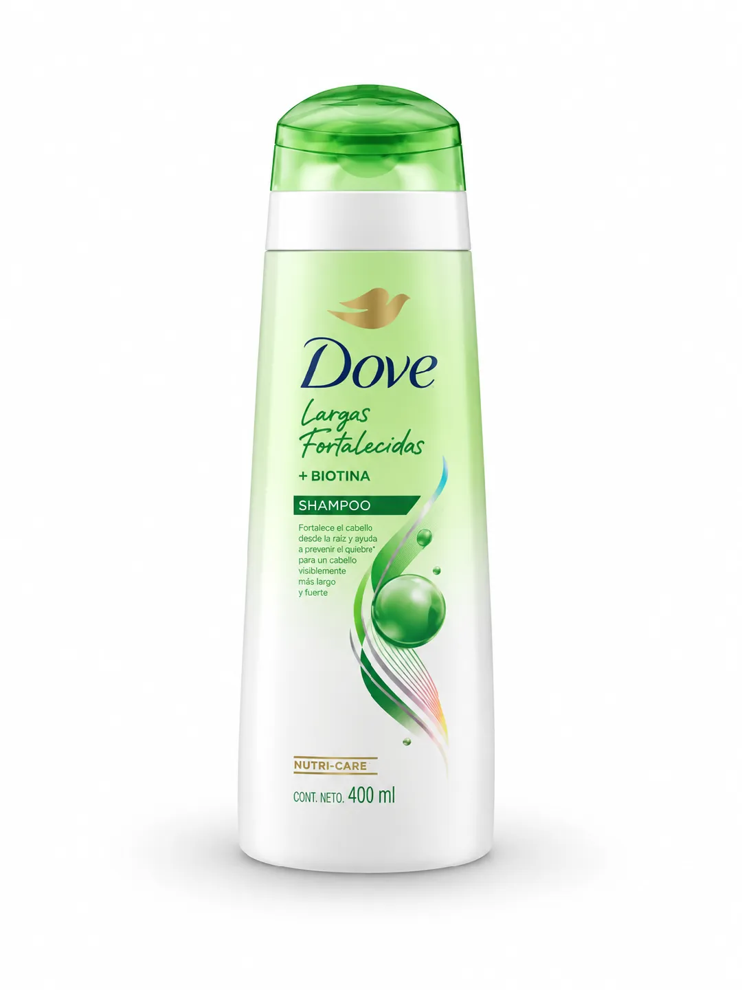 SHAMPOO DOVE LARGOS FORTALECIDOS+BIOTINA X 400 ML