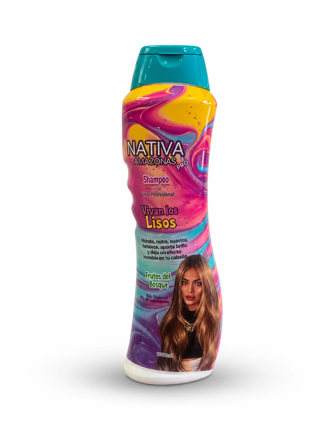 SHAMPOO NATIVA VIVAN LOS LISOS FRUTOS DEL BOSQUE X 1000 ML