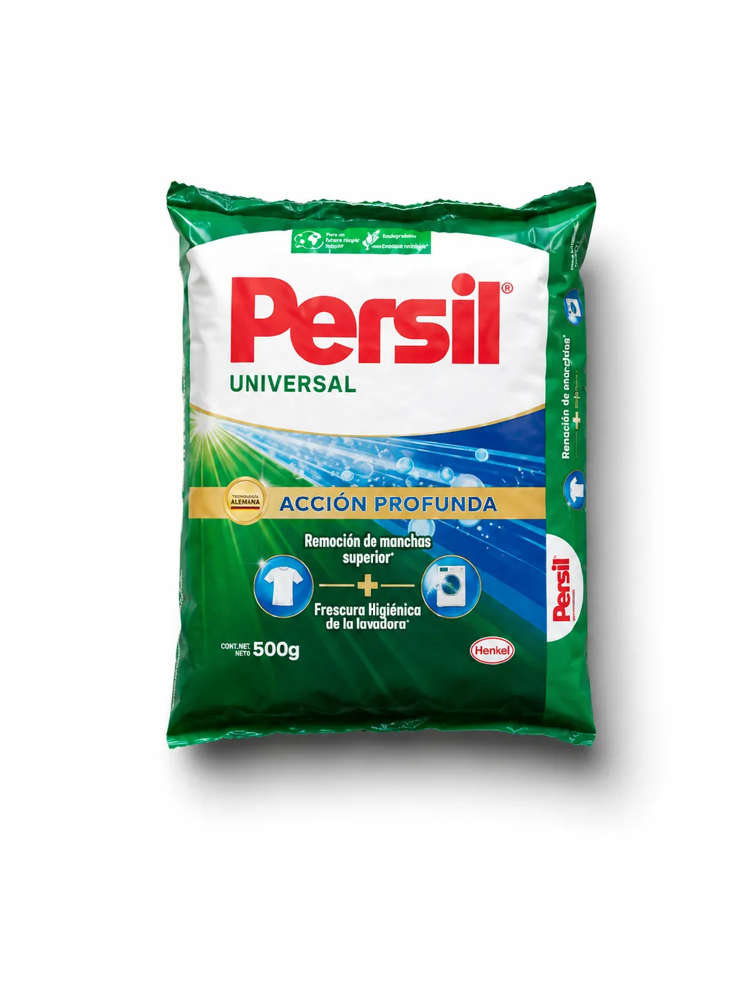 DETERGENTE EN POLVO PERSIL ACCION PROFUNDA X 500 GM