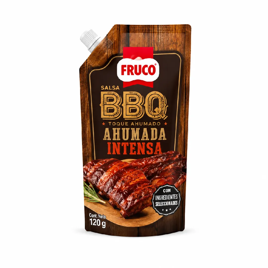 FRUCO SALSA BBQ AHUMADA INTENSA X 120 GM