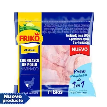 CHURRASCO DE POLLO FRIKO X 500 G