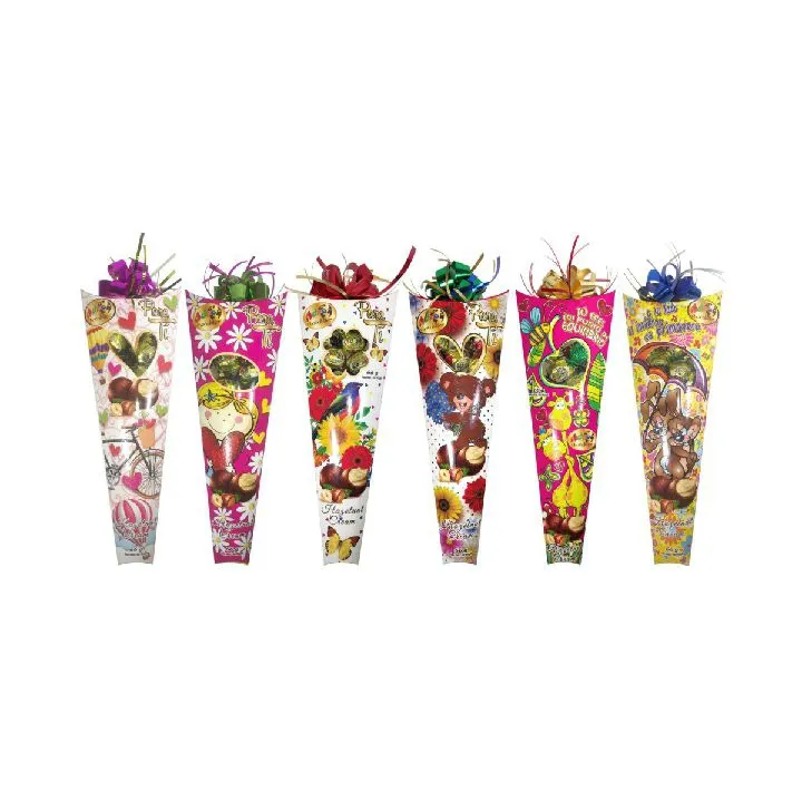 ESTUCHE DE CHOCOLATES CONO EXPRESIONES *66gr