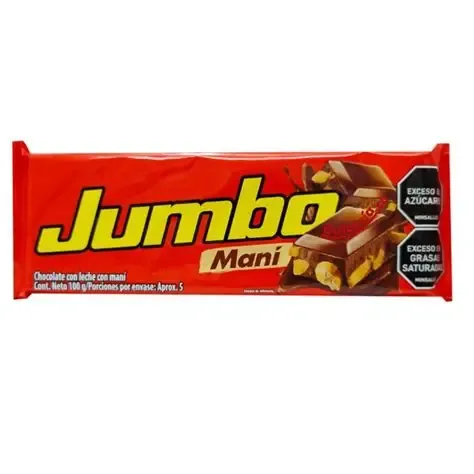 jumbo grande chocolatina x90 gr