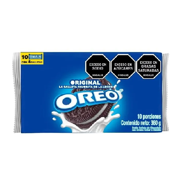 galleta oreo bolsa * 6 Grande