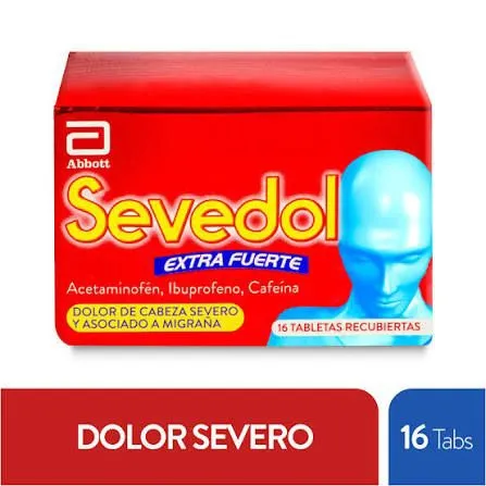 sevedol pastilla unidad