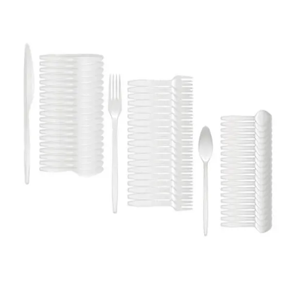 CUBIERTOS X 20 UNDS CUCHARA, CUCHILLO , TENEDOR