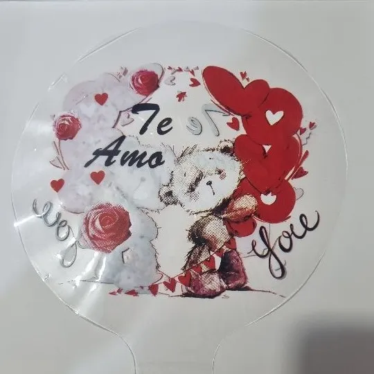 GLOBO BURBUJA #20 TE AMO