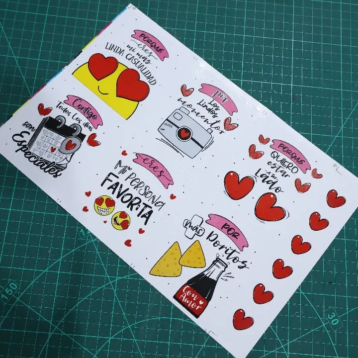 STICKER AMOR MOD 7