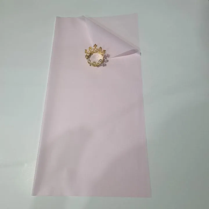 UNIDAD PAPEL COREANO ROSADO BEBÉ TRASLÚCIDO