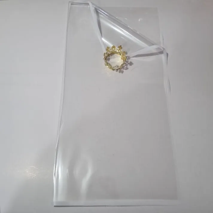 UNIDAD PAPEL COREANO TRANSPARENTE BORDE BLANCO