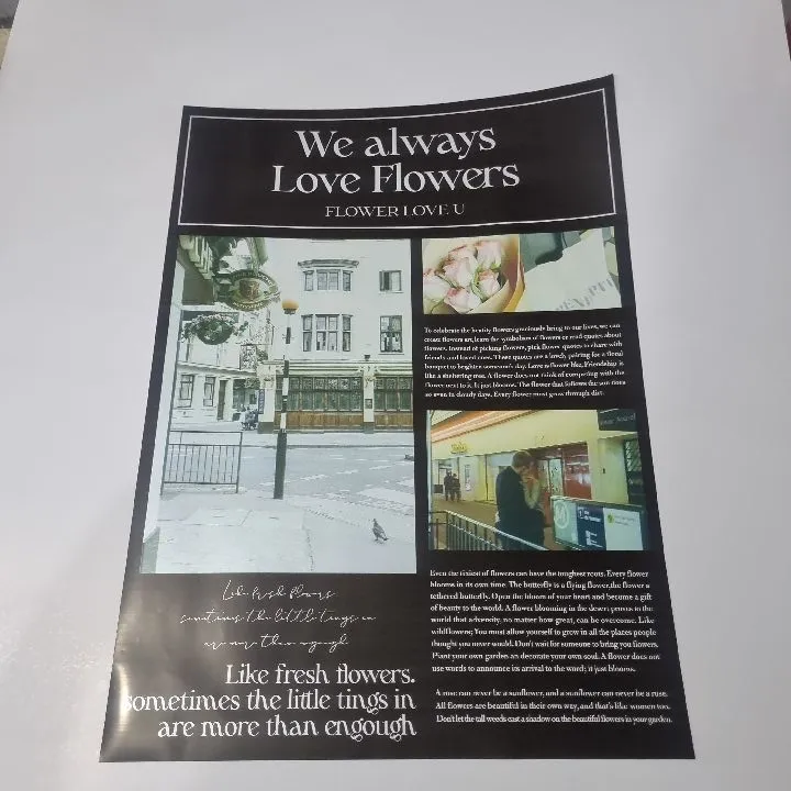 UNIDAD PAPEL DECORATIVO NEGRO PERIÓDICO MATE