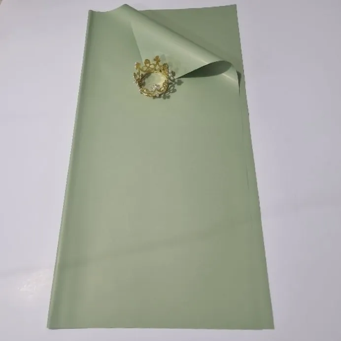 PAQUETE PAPEL COREANO VERDE OLIVO ENTERO X PAQ(20U) MATE