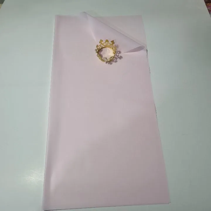 PAQUETE PAPEL COREANO ROSADO BB X PAQ(20U) TRASLUCIDO