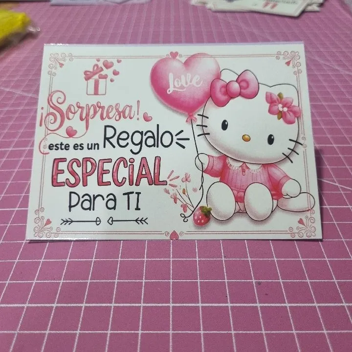 TARJETA DE AMOR MOD HT3 12CMX 9CM
