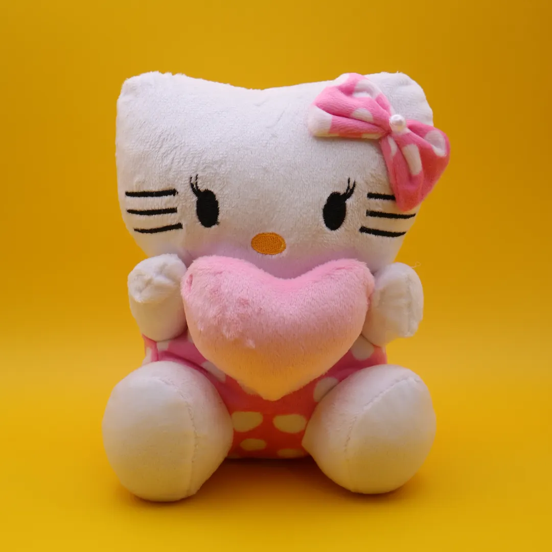PELUCHE MINI HELLO KITTY BOLITAS 14CM