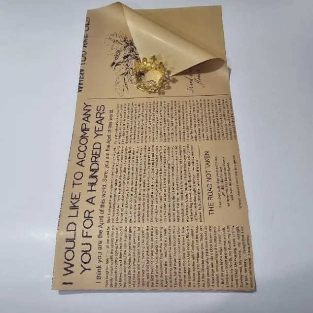 UNIDAD PAPEL COREANO PERIODICO CAPUCCINO MATE