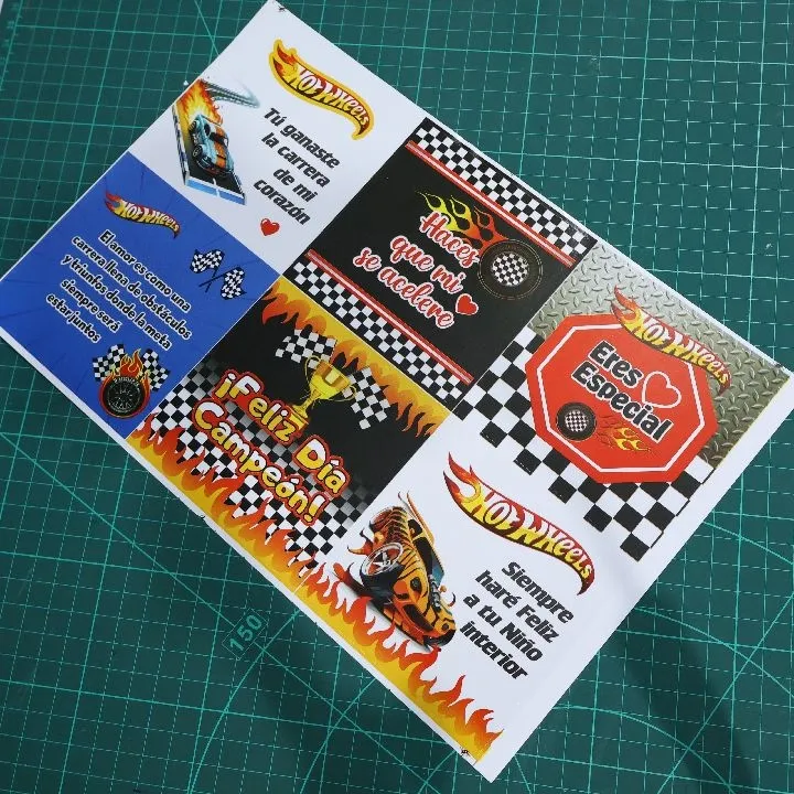 STICKER HOTWHEELS MOD 1