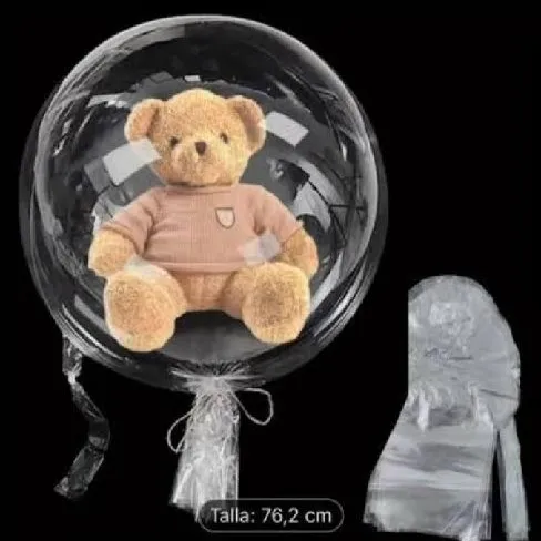 GLOBO BURBUJA DOBLE BOQUILLA