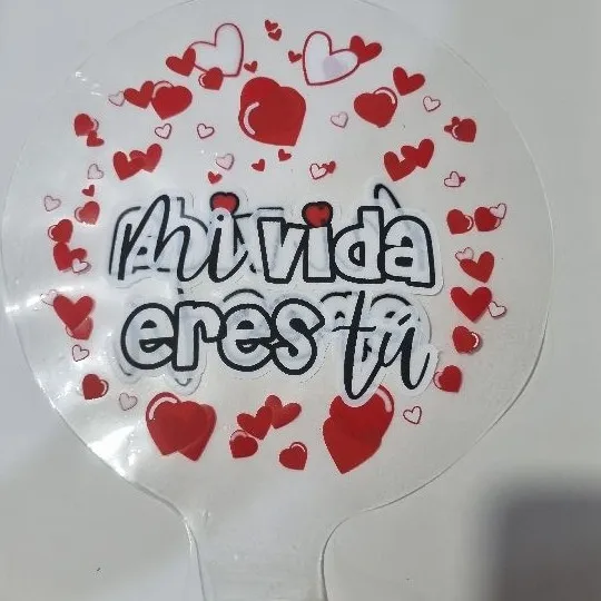 GLOBO BURBUJA #20 MI VIDA ERE TU