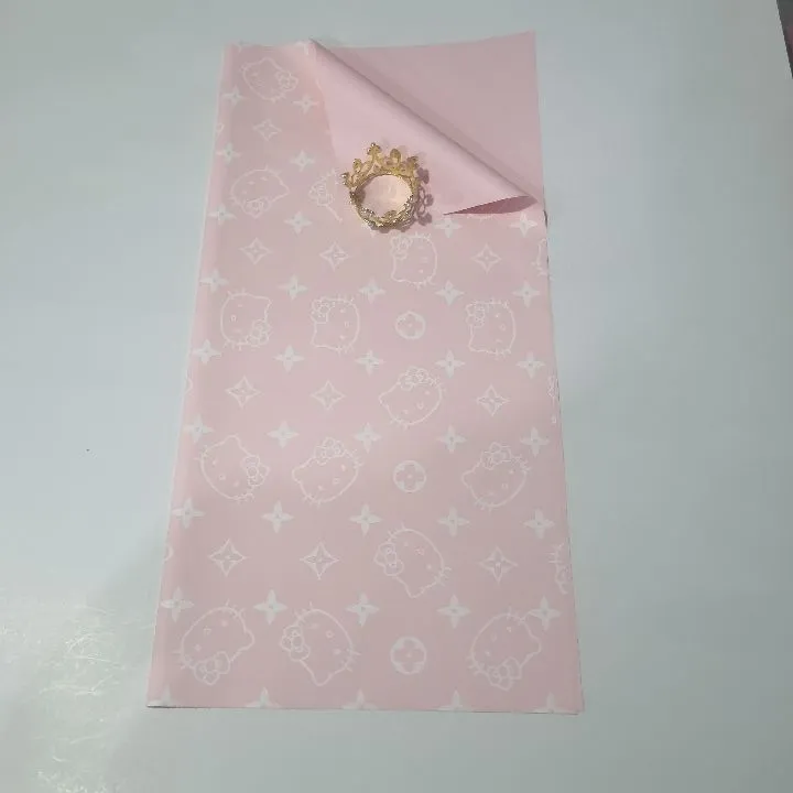 UNIDAD PAPEL COREANO KITTY ROSADO MATE