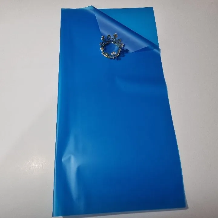 PAQUETE PAPEL COREANO AZUL ENTERO PAQ(20U) TRASLUCIDO