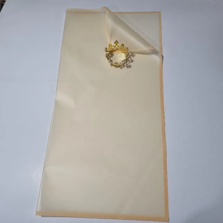 UNIDAD PAPEL COREANO MELÓN BORDE MELÓN TRASLÚCIDO