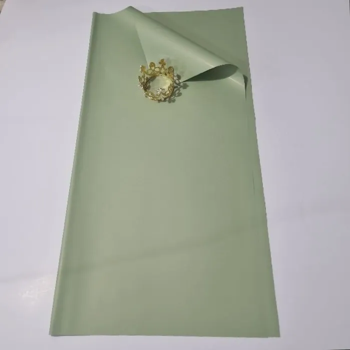 UNIDAD PAPEL COREANO VERDE MANZANA MATE