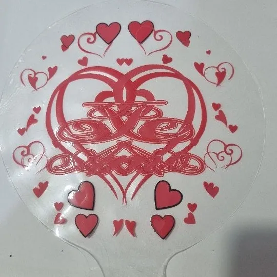 GLOBO BURBUJA #20 TE AMO CORAZÓN