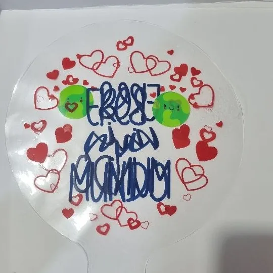 GLOBO BURBUJA #20 ERES MI MUNDO