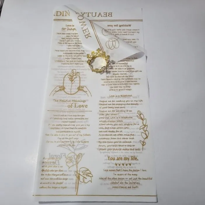 UNIDAD PAPEL COREANO BLANCO PERIÓDICO TRASLÚCIDO